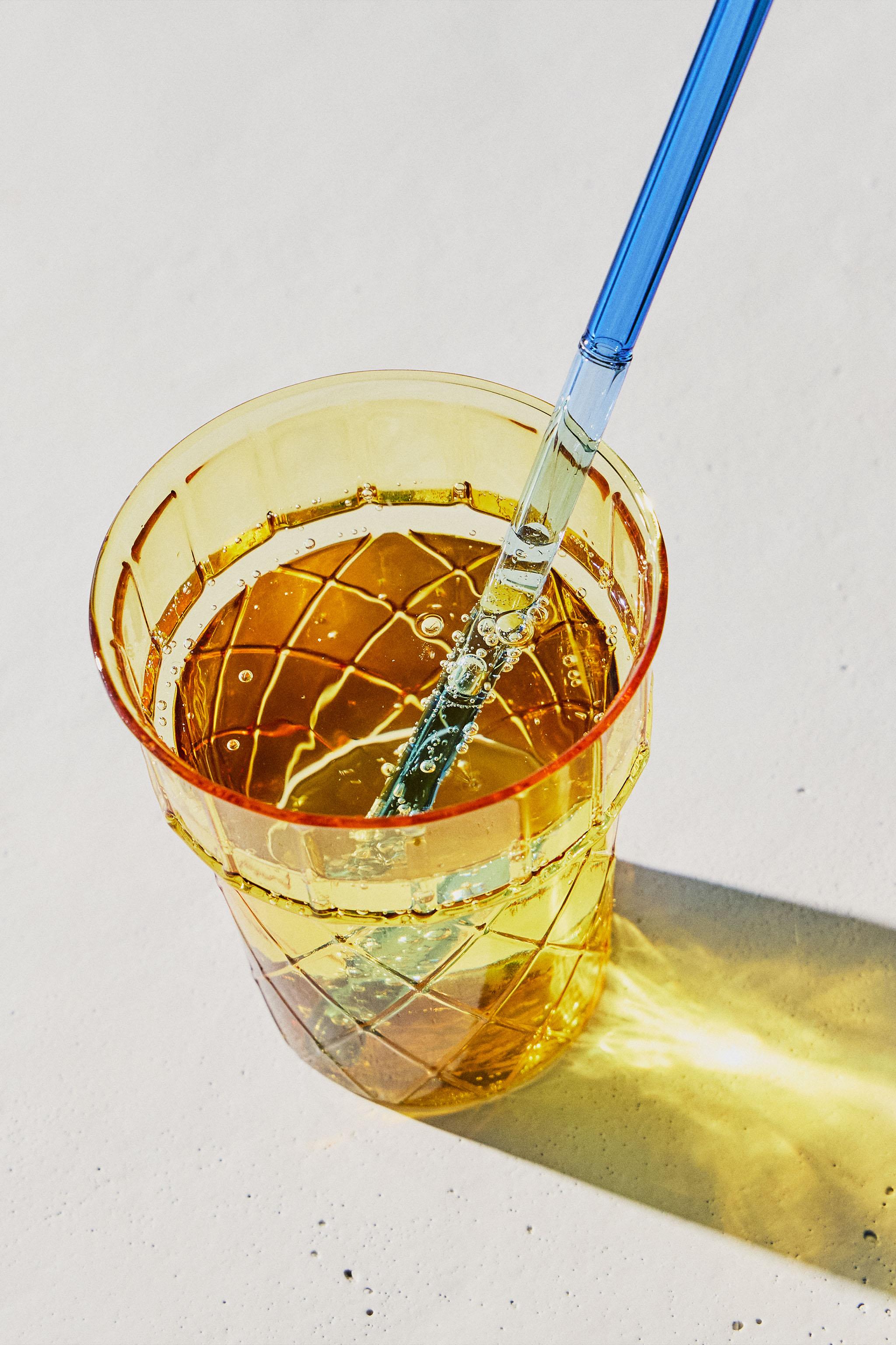 ICE CREAM BOROSILICATE GLASS TUMBLER